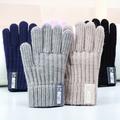 1pair Thickened Children's Gloves, Autumn And Winter, Boys And Girls' Cold And Warm Protection Gloves