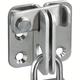 1pc Flip Latch Slide Bolt Lock, Security Door Lock For Barn Cabinets, Pet Cages, Garden, Bathroom, Garage, Windows, Sliding Doors