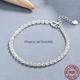 925 Sterling Silver Phoenix Tail Bracelet Female Simple Minimalist Bracelet Jewelry Silver Color