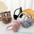 Earmuffs Winter Velvet Thickened Ear Warmer Plush Windproof Earmuffs Fluffy Ear Warmer