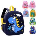 Children's Animal Anime Schoolbag 1-6 Years Old Cartoon Schoolbag Ultra-light Load-reducing Kindergarten Backpack School-age Boys And Girls Backpack For School Opens, Ideal Choice For Gifts