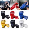Kick Mma Boxing Gloves For Men And Women, Pu Taekwondo Karate Gloves, Protective Gear For Taekwondo Karate And Sanda, Kickboxing Equipment