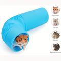 Expandable Pet Tunnel Toy For Guinea Pigs - Collapsible And Fun Play Tube For Small Animals