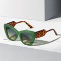 Retro Cat Eye Fashion Sunglasses For Women Men Vintage Color Block Sun Shades For Summer Beach Party