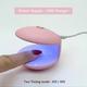 Portable Mini Uv Led Nail Lamp With Usb Cable, Shape Design Nail Dryer Fast Drying And Long-lasting Results