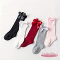 3 Pairs Of Breathable & Comfortable Bowknot Princess Socks For Girls - Perfect For Infant, Kids, & Toddlers!