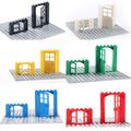 102pcs Door Window Brick Bulk Diy House Building Blocks Bricks Toys, City Architect For Children Educational