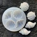1pc, Ocean Animals Chocolate Mold, 3d Silicone Mold, Sea Conch Candy Mold, Fondant Mold, For Diy Cake Decorating Tool, Baking Tools, Kitchen Gadgets, Kitchen Accessories, Home Kitchen Items