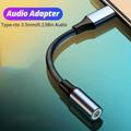 Type-c 3.5 Jack Audio Cable Usb C To 3 5 Mm Jack Aux Adapter Phone Accessories Cabo Adaptador Usb Tipo C Usb C Adapter Headphone