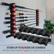 2pcs Fishing Rod Storage Display Racks, Horizontal Wall Mounted Fishing Pole Holders, Can Store 6 Fishing Rods