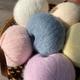 1pc Mohair Yarn Thin Hand Knitting Sweater Soft Wool Crochet Yarn For Diy Crocheting And Knitting Shawl Scarf Fine Thread 30% Mohair 20% Merino Wool 50% Acrylic 50g About 510m