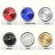 1pc Luminous Decorative Clock Fro Car, Mini Quartz Analog Car Dashboard Time Stick-on Clock, Car Decoration