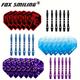 Fox Smiling 6pcs, 41mm Aluminum Shaft Darts With 6pcs Darts Flights, 2ba Design Darts