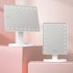 Led Lighted Vanity Makeup Mirror With Stand/tray - 180° Rotation Touch Screen Tabletop Cosmetic Mirror - Perfect Birthday Gift For Girls And Women