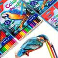 12/ 18/ 24/ 36 Colors Pencils Watercolor/oil Adult Coloring Book, Artist's Soft Core With Vibrant Colors, Ideal For Drawing, Sketching And Shading, Coloring Pencils For Adults Abd Beginners