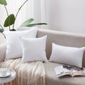1pc White Cotton Pillow, Sofa Pillow And Cushion, Dinning Chair Seat Cushion Office Living Room Seat Cushion For Room Decor Home Decor