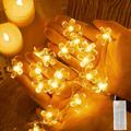 1pc, Cherry Led Fairy Lights, Flower Led String Lights, Firefly Starry Lights For Diy Wedding Party Bedroom Christmas Thanksgiving Valentine's Day Mother's Day Favor Decoration