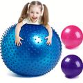Large Sensory Massage Ball For Kids, 45cm Bouncy Exercise Ball For Toddlers, Big Inflatable Ball With Tactile Spikes, Outdoor Ball Pool Ball Yoga Ball, Large Beach Ball