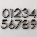 1pc Floating Exterior House Number, Address Sign Plate, Outdoor Doorplate, Number 0-9, Tear And Stick, 2.36*1.5*0.31inch