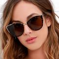 Cat Eye Fashion Sunglasses For Women Men Vintage Gradient Lens Glasses Casual Photo Prop Eyewear