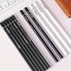 6pcs/set Black&white Sketch Charcoal Pencil Highlight Standard Pencil For Sketching Drawing Pencils Set Art Painting Supplies