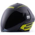 Blauer Real HT Graphic B Casque Jet, noir-jaune, taille L