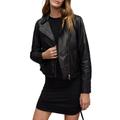 Vela Leather Biker Jacket