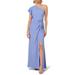 Side Tie One-shoulder Gown