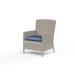 Sunset West Manhattan Patio Dining Armchair w/ Cushion in Gray | Wayfair SW3301-1-48080