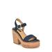 Amye Ankle Strap Platform Sandal