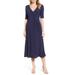 Laura Faux Wrap Midi Dress