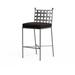 Birch Lane™ Lucier 32" Patio Bar Stool in Black/Gray/White | Wayfair C235808ABB7444E985293B28F7555B7D