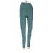 Beyond Yoga Yoga Pants - Low Rise: Teal Activewear - Women's Size Small