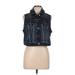 Torrid Denim Vest: Blue Jackets & Outerwear - Women's Size Medium Plus