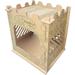 Tucker Murphy Pet™ Bpets Royal Retreat: Castle Cat Litter House, Premium Corrugated Cardboard, Double-layer Scratcher, Indoor Litter Tray | Wayfair