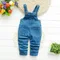 DIIMUU Kids Clothing Jumper Baby Toddler Boys Bib Pants Girls Denim Clothes Overalls Jeans Dungarees