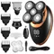 Electric Shaver For Men Beard Hair Trimmer Electric Razor 5D Floating Five Blade Heads Electric Nose