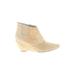 Matisse Ankle Boots: Tan Marled Shoes - Women's Size 8