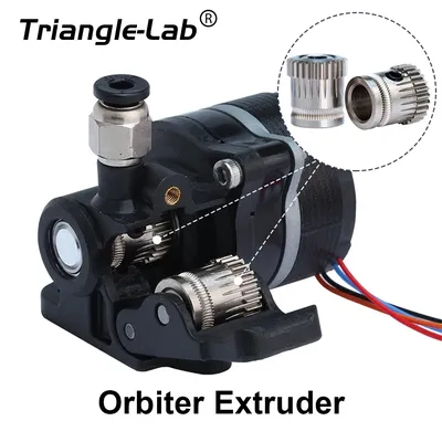 Trianglelab(Genuine Authorized) Orbiter Extruder V1.5 Full Version With MOTOR for Compatible DDE-O PLA PEI TPU ABS
