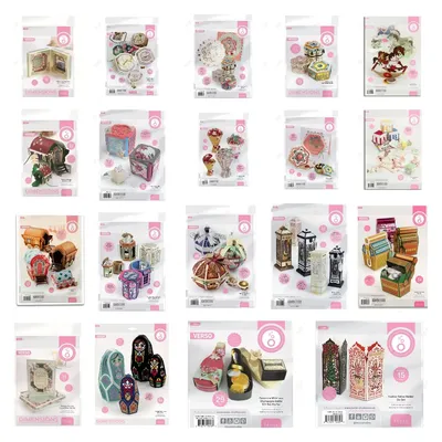 Beautiful Bento Box Fantastic Ferris Wheel Die Set Metal Cutting Dies Scrapbook Diary Decoration