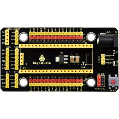 Keyestudio Raspberry Pi Pico IO Shield Expansion Board For Raspberry Pi Pico Development Board DIY