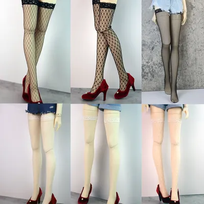 Accessories for doll fit 1/6 1/4 1/3 BJD YOSD MYOU DD SD13 MSD SD14 Doll Long leg lace stockings