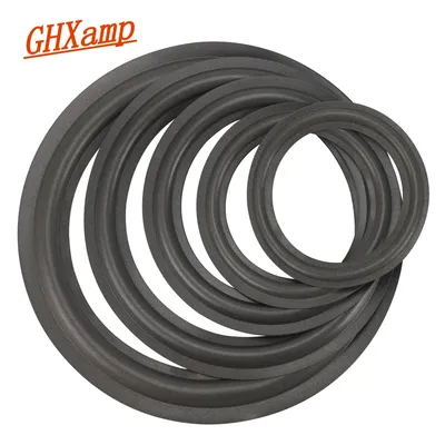 GHXAMP 2PCS Speaker Foam Repair Folding Edge Ring Subwoofer Speaker Repair Accessories DIY 5 INCH