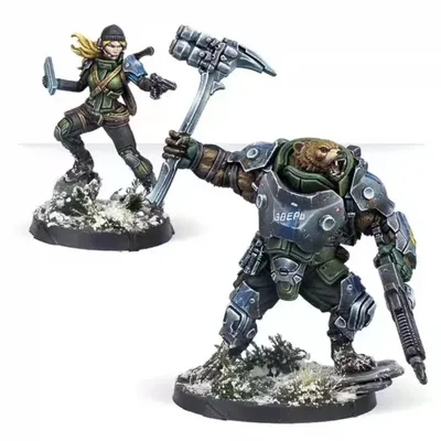 40mm+25mm base Resin Figure Ariadna Beast Pack character kit Requires manual coloring and assembly