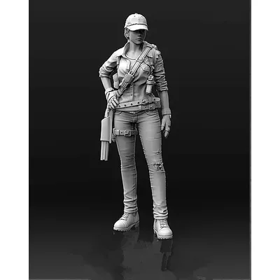 1/35 Resin Figures Model kits Unassambled Unpainted 677