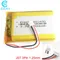 1/2/5/10 PCS 3.7V 1500mAh LiPo Rechargeable Battery 803450 with JST 1.25mm 3Pin Plug For MP3 DVD Camera GPS Laptop PC
