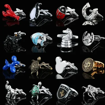 New high quality animal style Cufflinks fashion men's French shirt Cufflinks wholesale / retail