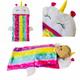 Accessoires de poupée de 18 pouces Sac de couchage pour poupée licorne pour poupée nouveau-né de 43 cm, poupée Bitty-15 pouces, poupée américaine de 18 pouces (poupée non incluse) cadeau de Pâques