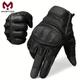 MVPTOO Gants tactiques à écran tactile Gants de moto à doigts durs pour Airsoft Conduite Cyclisme Moto ATV Vélo VTT Randonnée Travail Extérieur Hommes Femmes