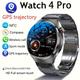 Nouveauté 2023 Smartwatch NFC pour hommes GT4 Pro AMOLED 454*454 écran HD IA voix appels sans fil, itinéraire GPS, montre intelligente pour hommes, montres de sport et de fitness